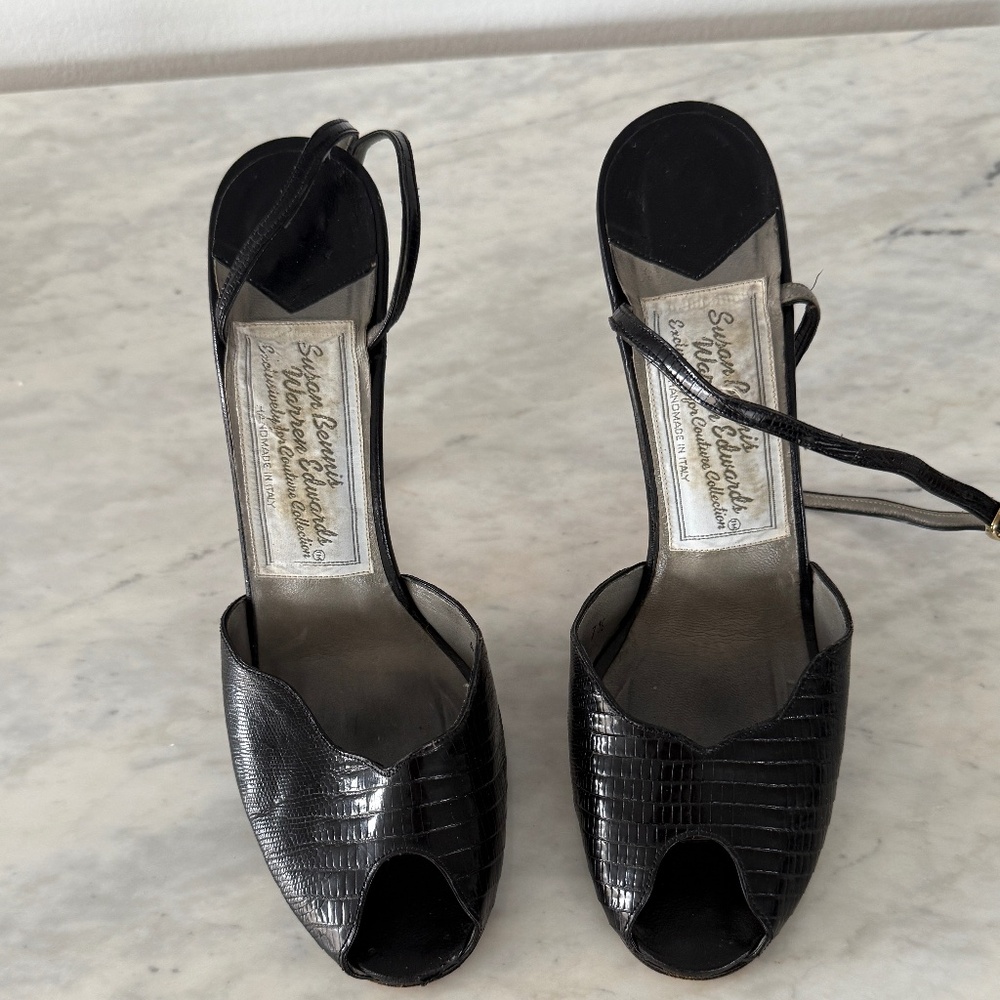 Vintage Susan Bennis Warren Edwards heels